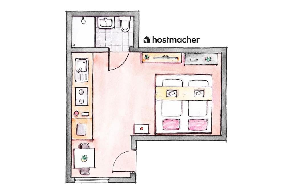 Chic Studio By City Center By Hm 비엔나 외부 사진